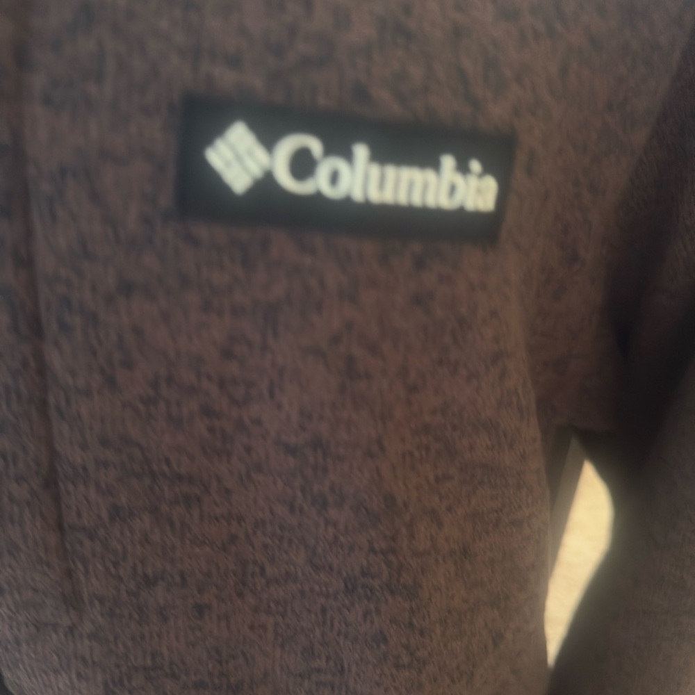 Men’s new size XXL brown Columbia half zip pullover pocket - Picture 5 of 9